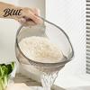 Pasta Drainer for Kitchen Multipurpose Rice Washing Bowl with Handle Plastic Colander Basin Quinoa Cleaning Tool Vegetables And Fruits Durable