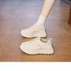 Women's Thick Bottom Sports Shoes Spring Street Women's Running Shoes Heightening Hundred Casual Shoes