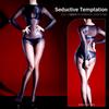 Sexy Oil Shiny Jumpsuits Women Body Stockings Glossy Onesie Open Crotch Pantyhose Erotic Lingerie Smooth Bodysuit Night Clubwear