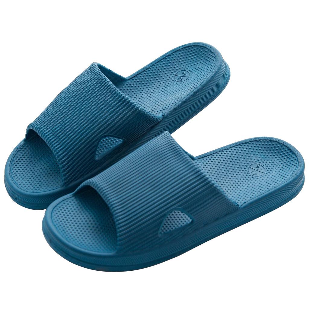 KOCOTA Antibacterial and XL Odor-Resistant Slippers/Sandals, Ultra-Lightweight, Non-Slip, Unisex, Blue,