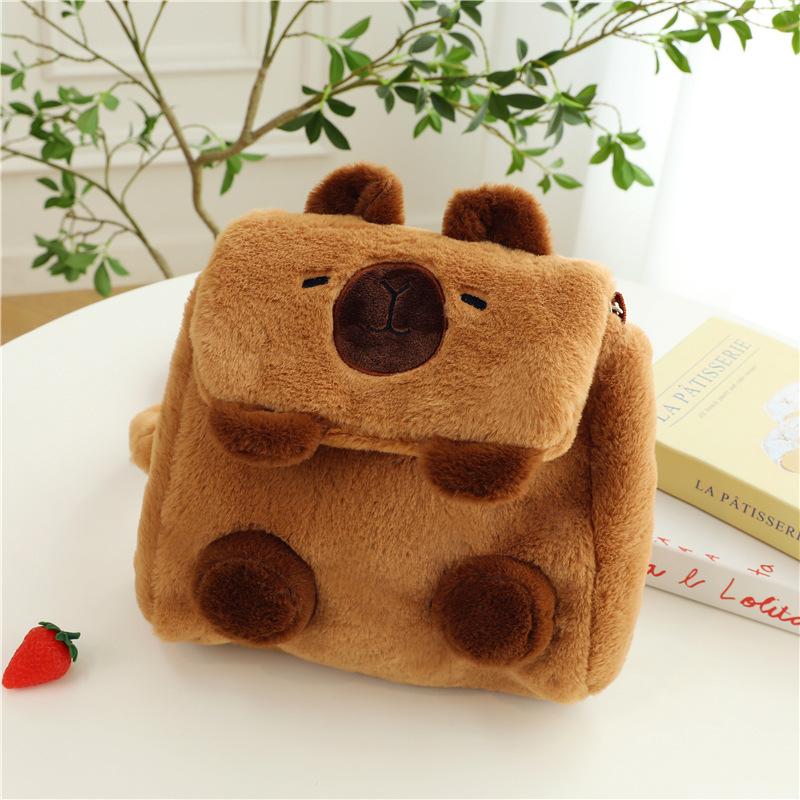 

Новый многоцелевой универсальный рюкзак большой вместимости, сумка через плечо, плюшевая сумка 26cm