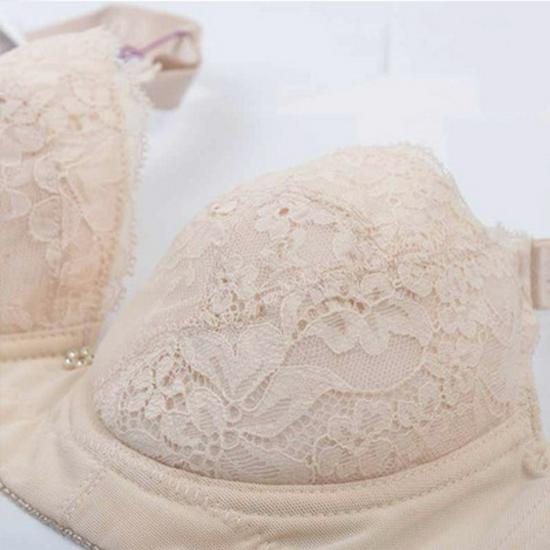 

Бюстгальтер пуш-ап из шелкового протеина с застежкой на пять рядов крючков и петель и регулируемой поддержкой 75D