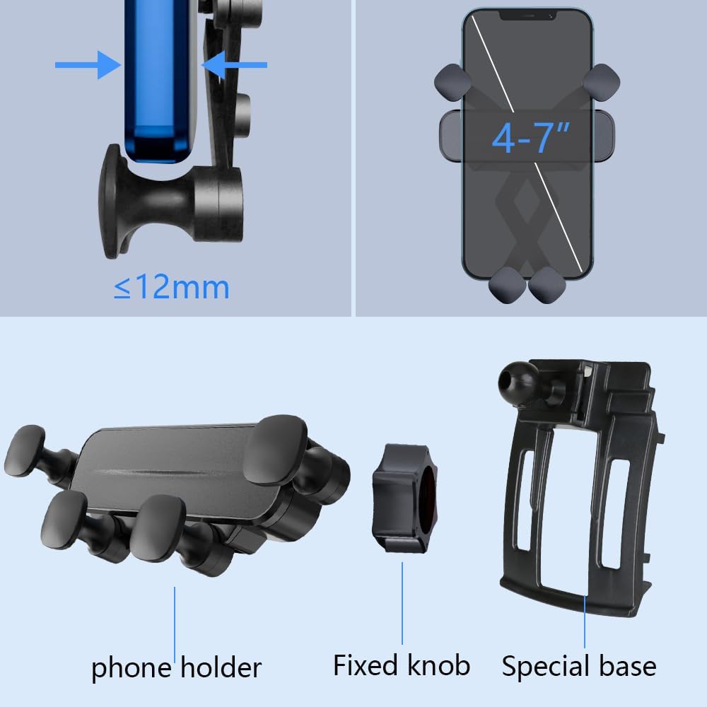 Car Phone Holder Mount for Mercedes Benz E Class 2010 2011 2012 2013 E300 E350 E550 E63 AMG W212 Auto Accessories Interior Decoration Mobile Cell