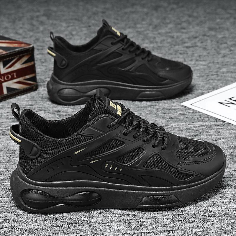 Labor insurance shoes summer men's shoes new breathable shoes men's trend versatile platform non-slip sports shoes casual dad shoes