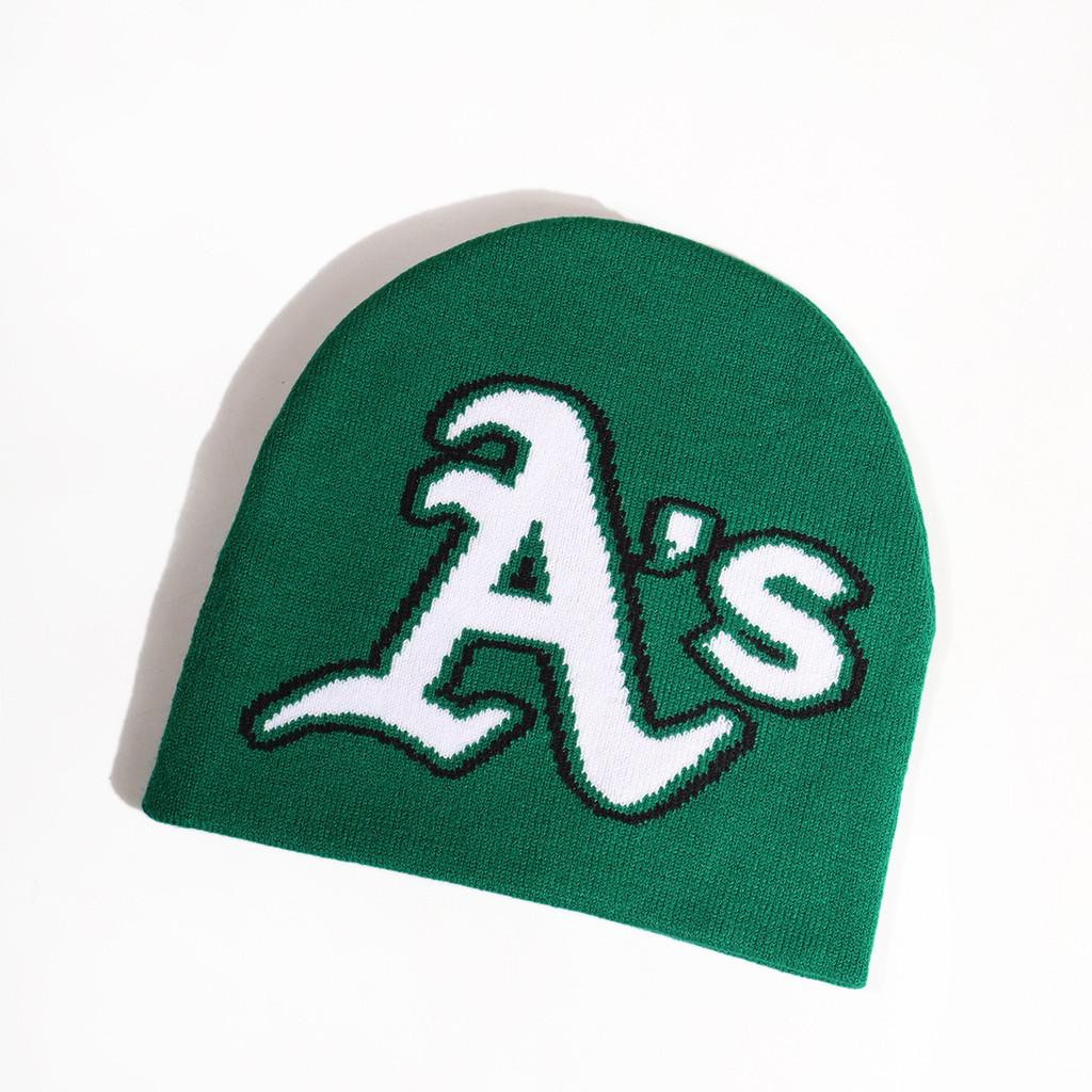 Letter Minimalist As Pattern Knitted Cap With Warmth For Urban Style Fashion