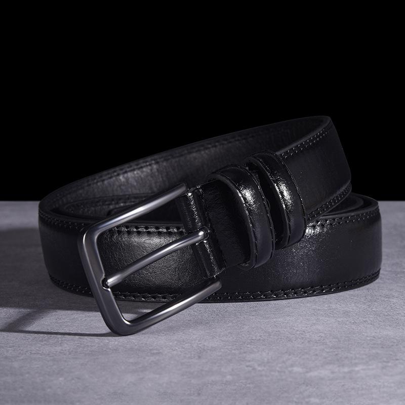 1pc New Men's Belt with Alloy Pin Buckle, Suitable for Casual, Business and Sports Occasions, Ideal as a Gift for Friends.