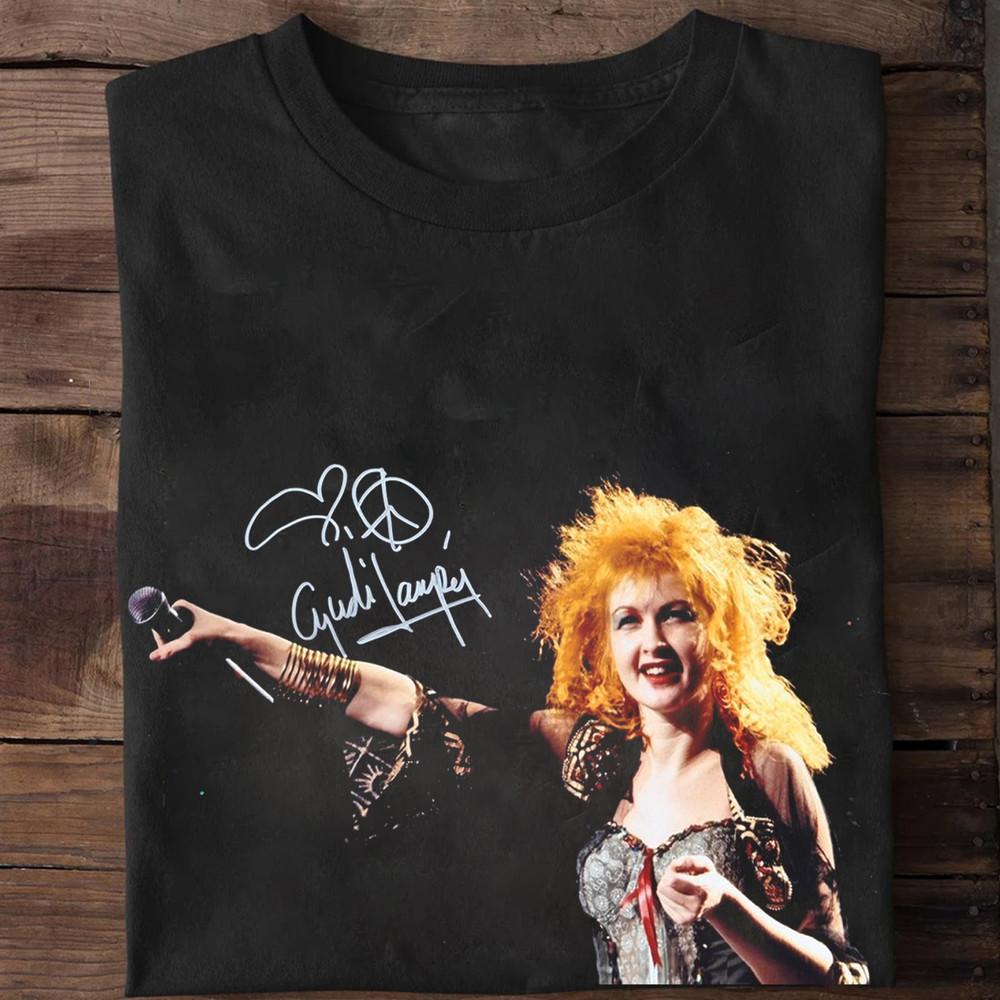Cyndi Lauper Time After Time Girls Just Want To Have Fun  Full Size S-5XL Unisex T-Shirt XXL