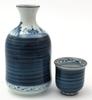 Hasami Ware Landscape Tokkuri (Sake Bottle) 260ml, Suitable for Cold Sake, Microwave and Dishwasher Safe, Made in Japan
