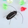 Simulation Solar Cockroach Mini Animal  Scary Models Halloween Gift Solar Insect  Kids