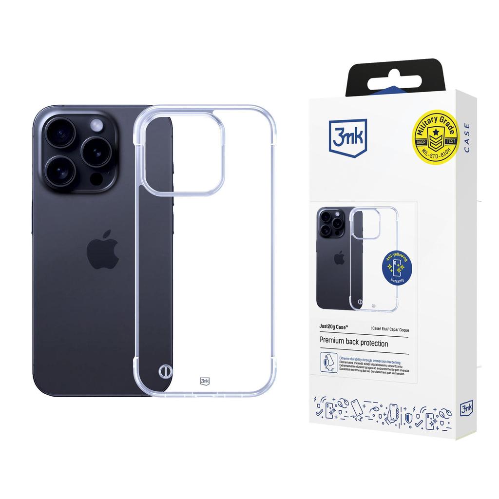 Apple Iphone 13 Pro Max - 3Mk Just20G Clear Case