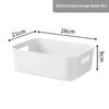Plastic Storage Box with Lid - Ideal for Clothes, Snacks, and Sundries