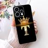 For Oppo Reno15 15F Phone Case Crown Letter Pattern Soft Silicone Proective Case for OPPO Reno 15 Reno15 F CPH2801 Bumber Shells
