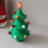 Dancing Christmas Tree Rotating Christmas Tree 3D Printed Desktop Ornament Christmas Stress-Relieving Toy Gift For Adult Or Kids