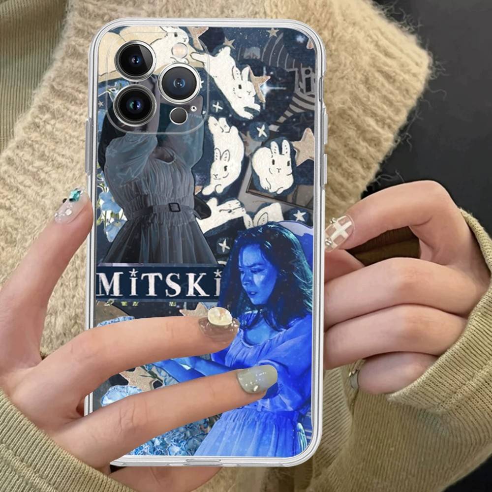 Popular Singer M-Mitski Fit For IPhone 16 15 Promax Phone Case IPhone 14 11 12 High End 13 Pro Silicone