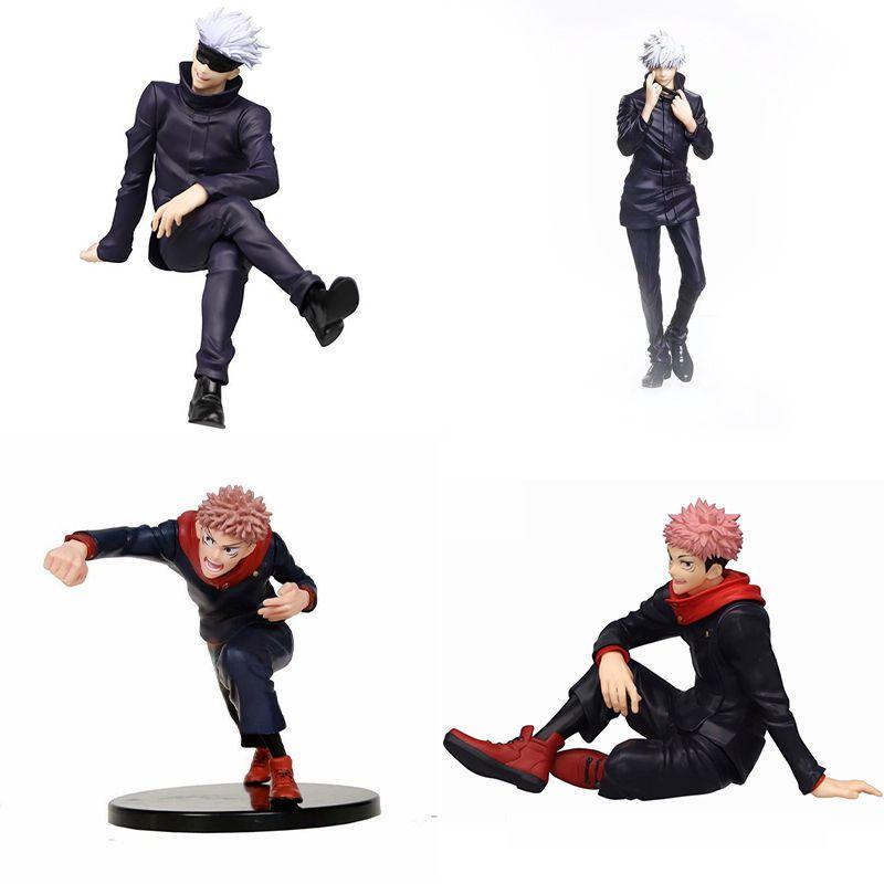 Action Kaisen Jujutsu Figure Character Yuji Itadori Satoru Gojo Model Decor Toys