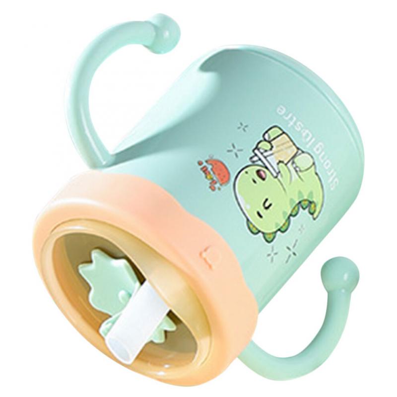Children's Milk Cup Toddler Baby Infant Straw Kids Drinking Cups
