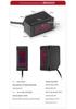 Square Photoelectric Sensor with Diffuse and Mirror Reflection - E3Z-D61/D62/R61