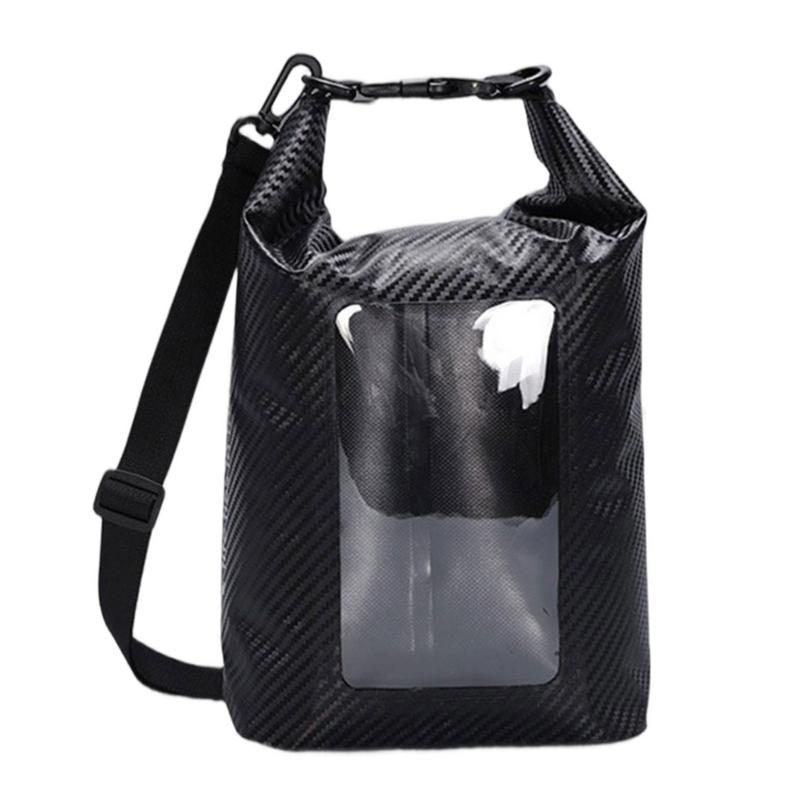 Splashes Proof Dry Bag With Transparents Window Durability Waterproofed Pouches for Fishing Snorkeling Trip