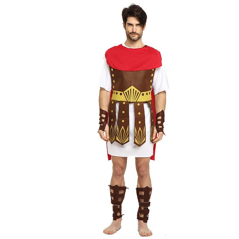 Adult Male Medieval Spartan Warrior Soldier Prince Clothing Ancient MP Muse Princess Dress Up