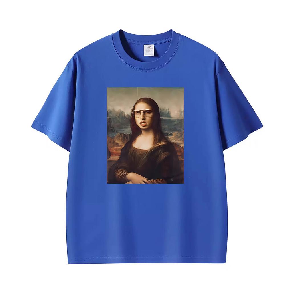 Napoleon Mona Lisa Dynamite Classic Funny Graphic Tshirt Unisexs Unisex Summer Short Sleeve Tshirts 100 Cotton Oversized T Shirt