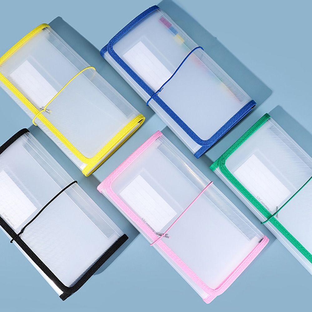 Classification B6 File Folder Strap Design Document Organizer Bill Storage Bag  Entrance Decoration