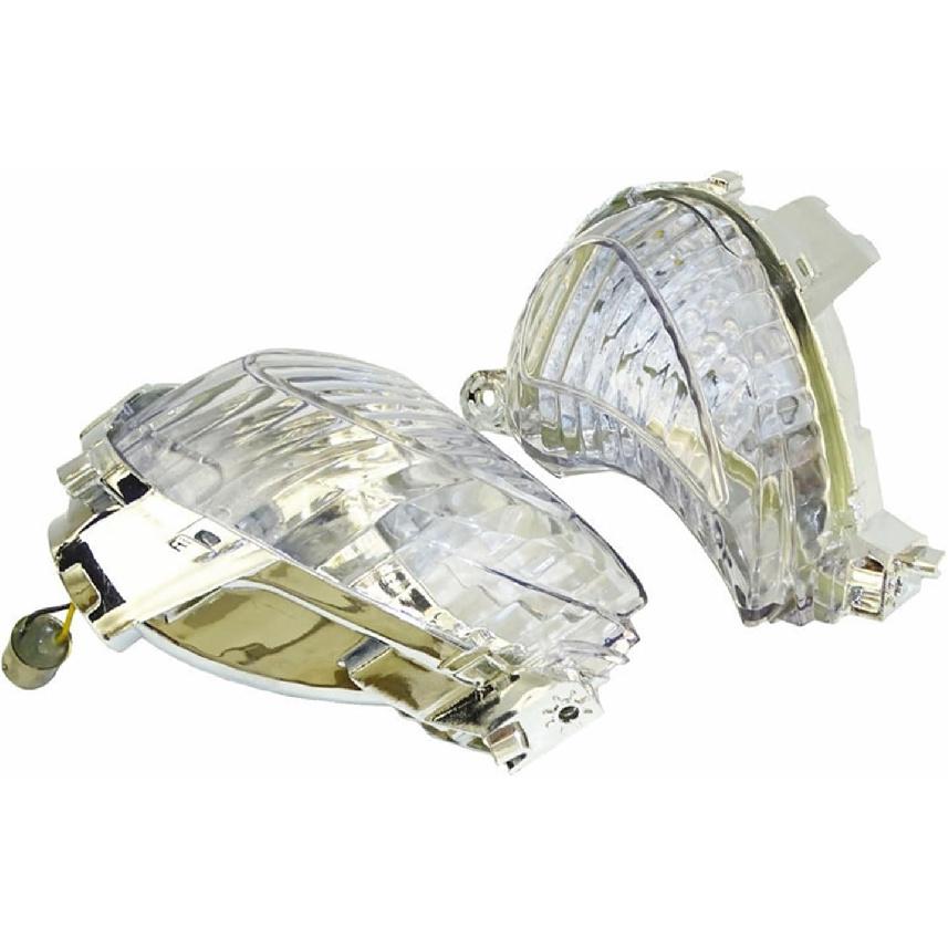 

Turn Indicator for Suzuki Hayabusa GSXR1300 GSX1300R 2008 2009 2010 2011 2012 2013 2014 2015-2020 Front Turn Signals Blinker LED Light Clear Lens