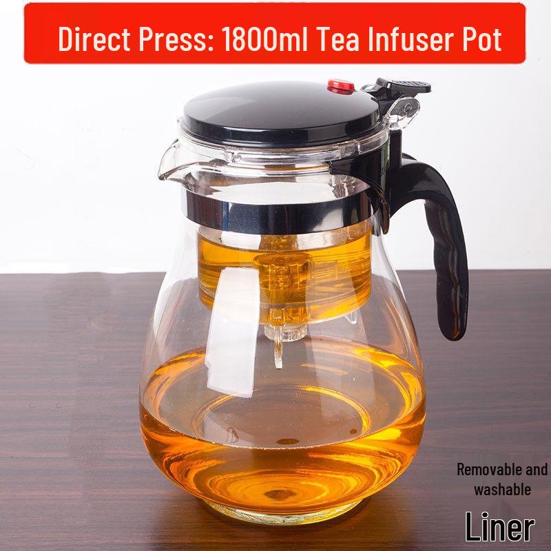 ZISIZ Kaili Heat-Resistant Glass Tea Pot