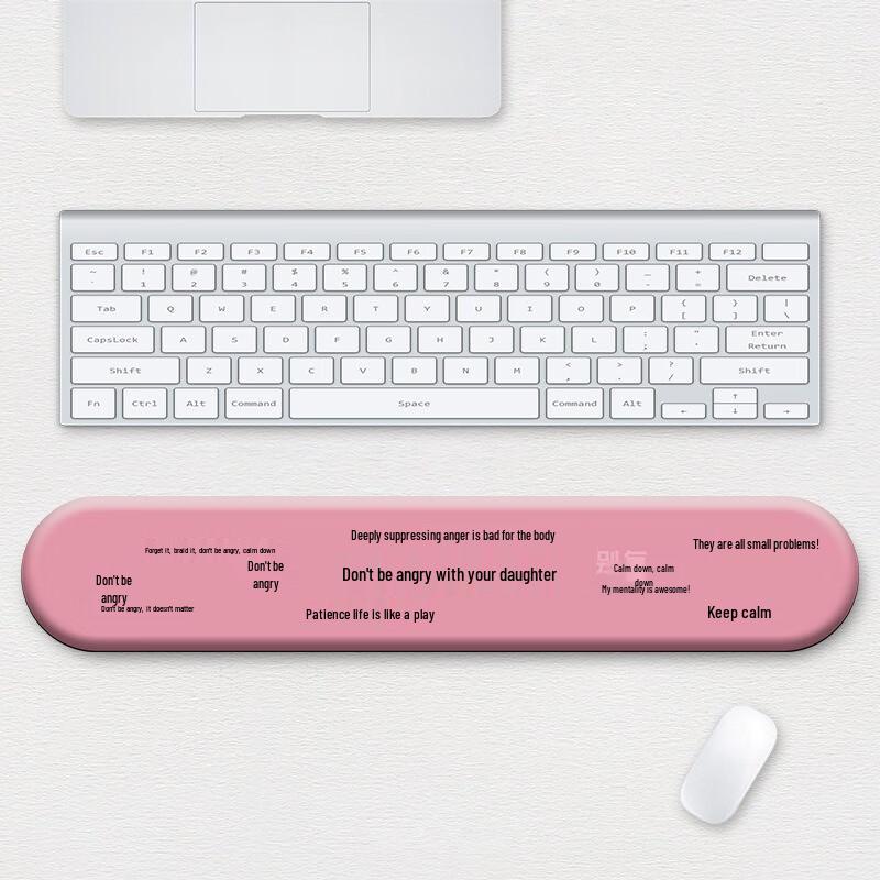 Office Wrist Rest Mouse Pad & Keyboard Pad Set