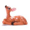 1PCS Mini Resin Realistic Deer Figure Statue Miniature Garden Outdoor Garden Home Counter Decoration
