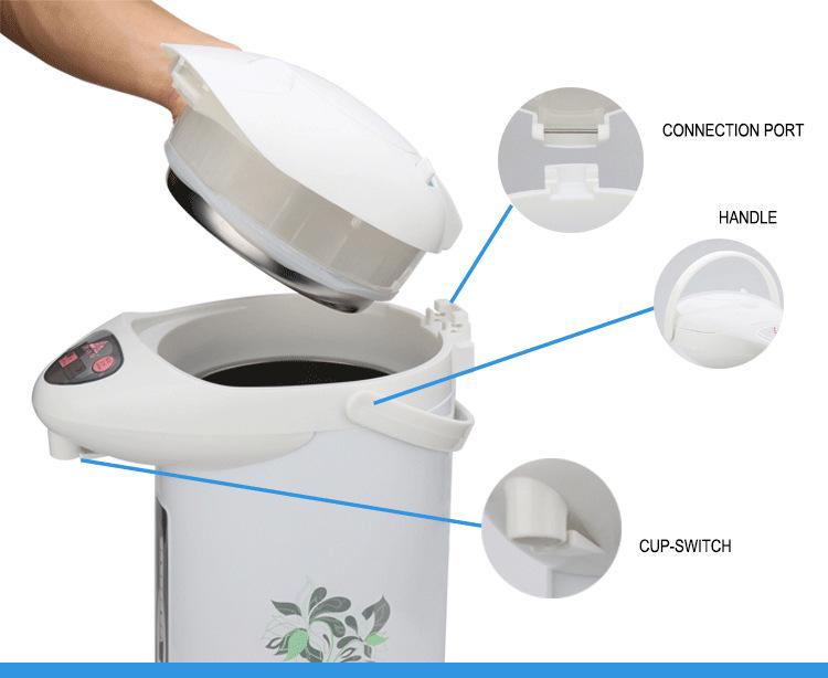 TSJ 3.8L Stainless Steel Electric Kettle and Thermos