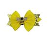 Children's Bow Hair Clip with Rhinestone Bee Design - Bestseller Girls' Headdress