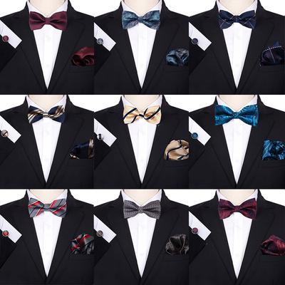 Herren Fliege für den Bräutigam und die Hochzeit, einfarbig, für den Trauzeugen, Anzug, koreanische Version, Hemd, Fliege, Hochzeit, Herrenfliege