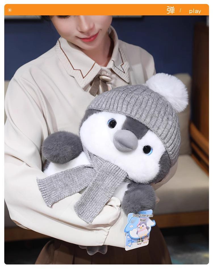 New Winter Penguin Plush Doll: Internet Sensation, Perfect Children's Birthday Gift