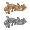Music Score Brooch Pin for Women, Rhinestones Inlaid Lapel Pin, Brooch Versatile Accessory for Sweaters Collars Hats Bags Coats Scarves
