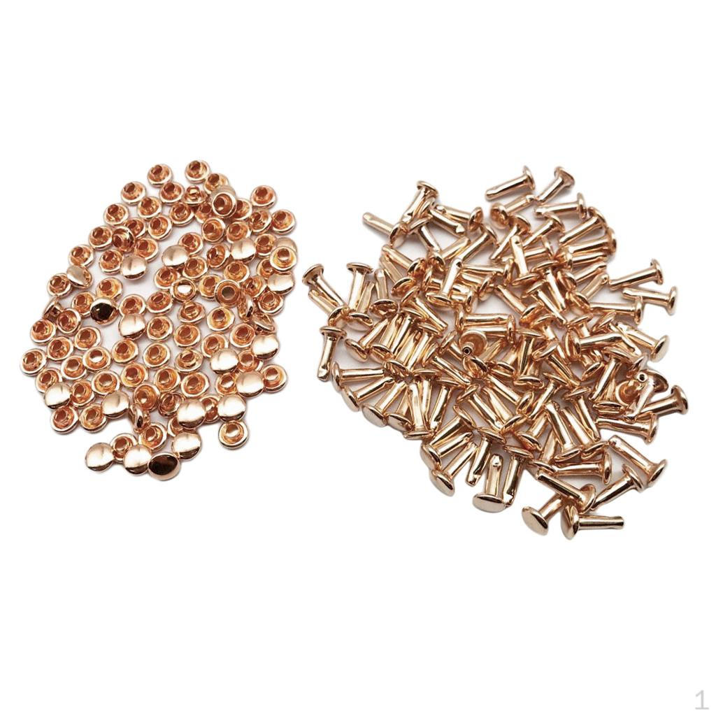 

100 комплектов заклепок для сумок и обуви