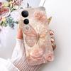 Clear Casing For Vivo V2440 Cover For Vivo V50 Lite 5G Case Cute Cat Fashion Butterfly 2D Painted Soft TPU