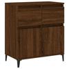 VidaXL Buffet Chêne marron 60x35x70 cm Bois d'ingénierie 819691