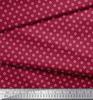 Soimoi Japan Crepe Satin Fabric Swimming Ring Small Printed Craft Fabric by the metre 42 Inch