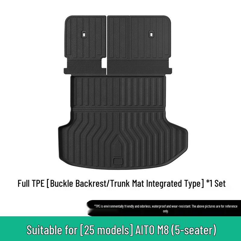 AITO M8 TPE Mats: Floor, Seat Back, Trunk for 25 Models