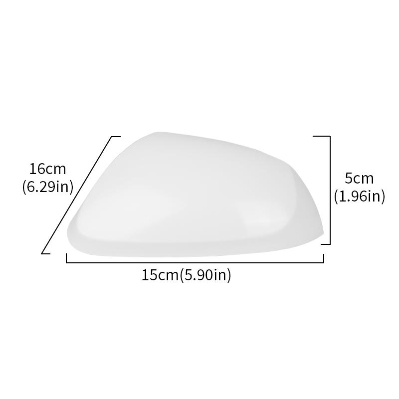 Car Rearview Mirror Cover Cap Front Left Right Side Mirror Cover Door Mirror Shell Cap For Hyundai i10 2014-2017 Auto Accessorie
