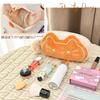 Newseego Small Cosmetic Cute Makeup Pouch for Large Cute and Stylish Storage Gadget Travel Cat Print Pouch, Women, Capacity, Pouch, Case, Portable,