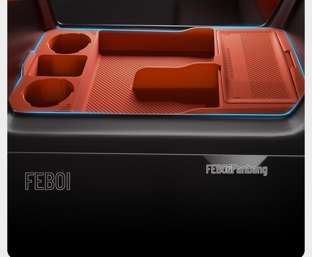 Essential Silicone Pad for Ideal L9 Center Console Lower Storage Box Modification