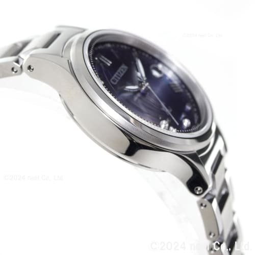 Citizen XC Women's UNITE with BLUE Limited Edition Watch, Light-Powered Eco-Drive, Radio-Controlled, Waterproof, Silver (ES9490-95L)