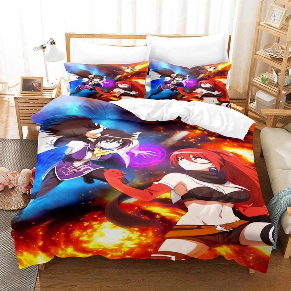 Reborn To Master The Blade From Hero-King To Extraordinary Squire Bedding Set three-piece Set Adult Kid Bedroom Duvet Cover Sets