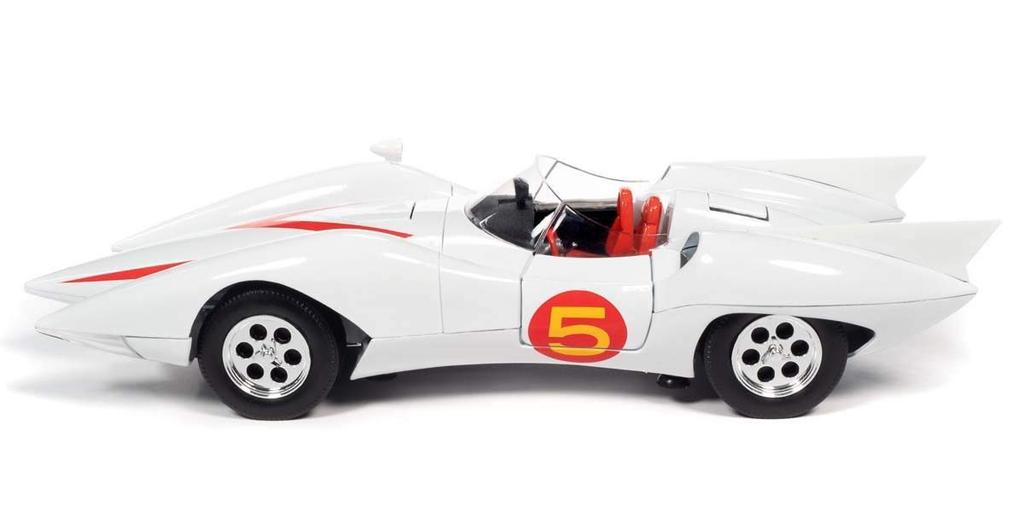 American Muscle Scale Speed Racer Mach 5 Finished Model AWSS124 1/18