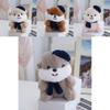 Plush Hamster Keychain With Pp Cotton Filling For Bag Decor And Gift