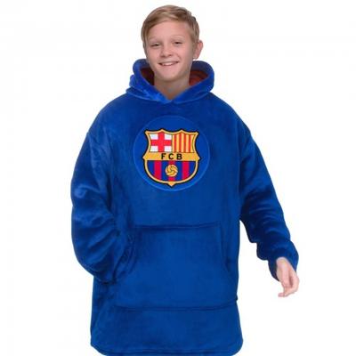 Dziecięca/Dziecięca Bluza Koc Oversize z Kapturem