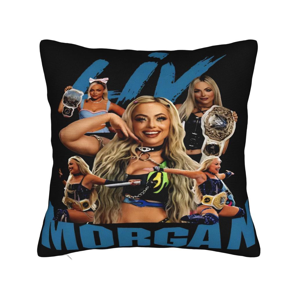 Liv Morgan American Wrestler And Actress  Pillow Case  Custom Pillow Cover For Chair Sofa Home Decor Cute Funny Pillowcases