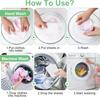 100/10PCS Laundry Color Absorbing Paper Anti-dyeing Laundry Tablets For Washing Machine Clean Clothes Color Catcher Sheets