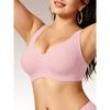 Women S Wireless Seamless Push Up Plus Size Comfortable Bra